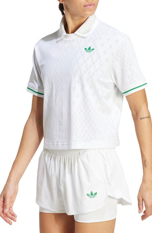 Adidas Originals Adidas Pro Climacool Polo In White