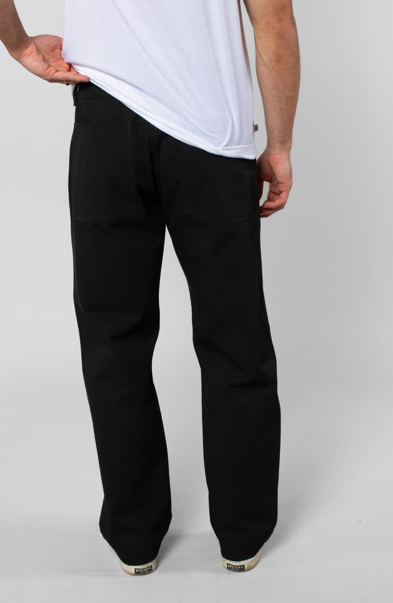 LEISURE LAB Dune Pant, Alternate, color, Noir