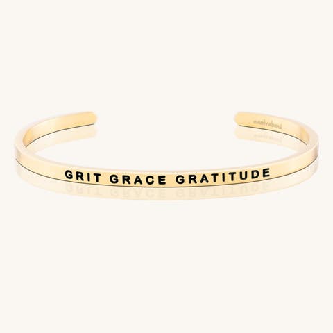Grit Grace Gratitude bracelet