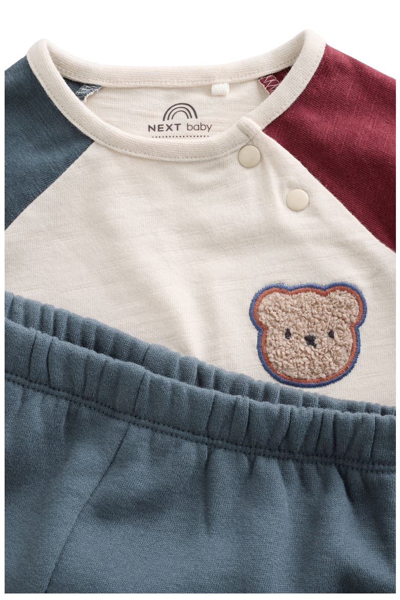 Kids' Varsity Bear 2-Piece T-Shirt and Jogger Set, Alternate, color, NEUTRAL