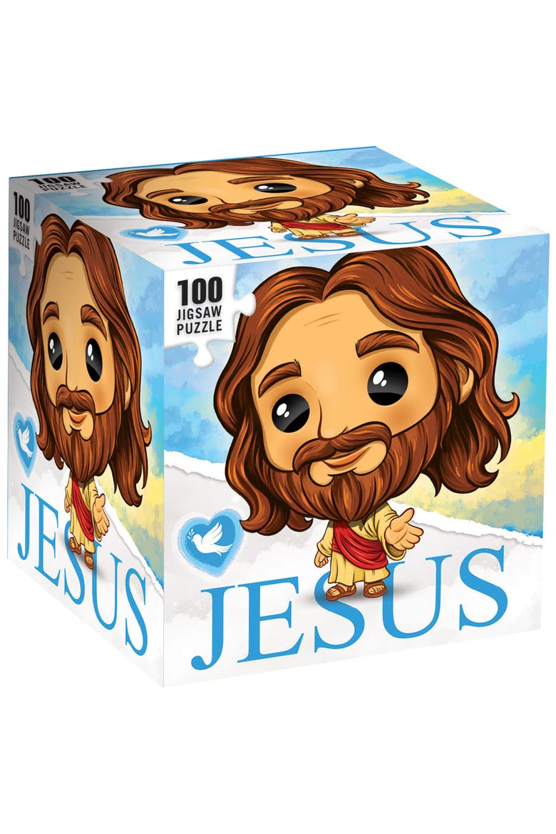 Jesus 100 Piece Jigsaw Puzzle, Main, color, Multicolor