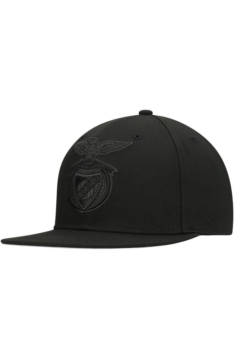FI COLLECTION Men's Fi Collection Black Benfica Dusk Snapback Hat, Main, color,