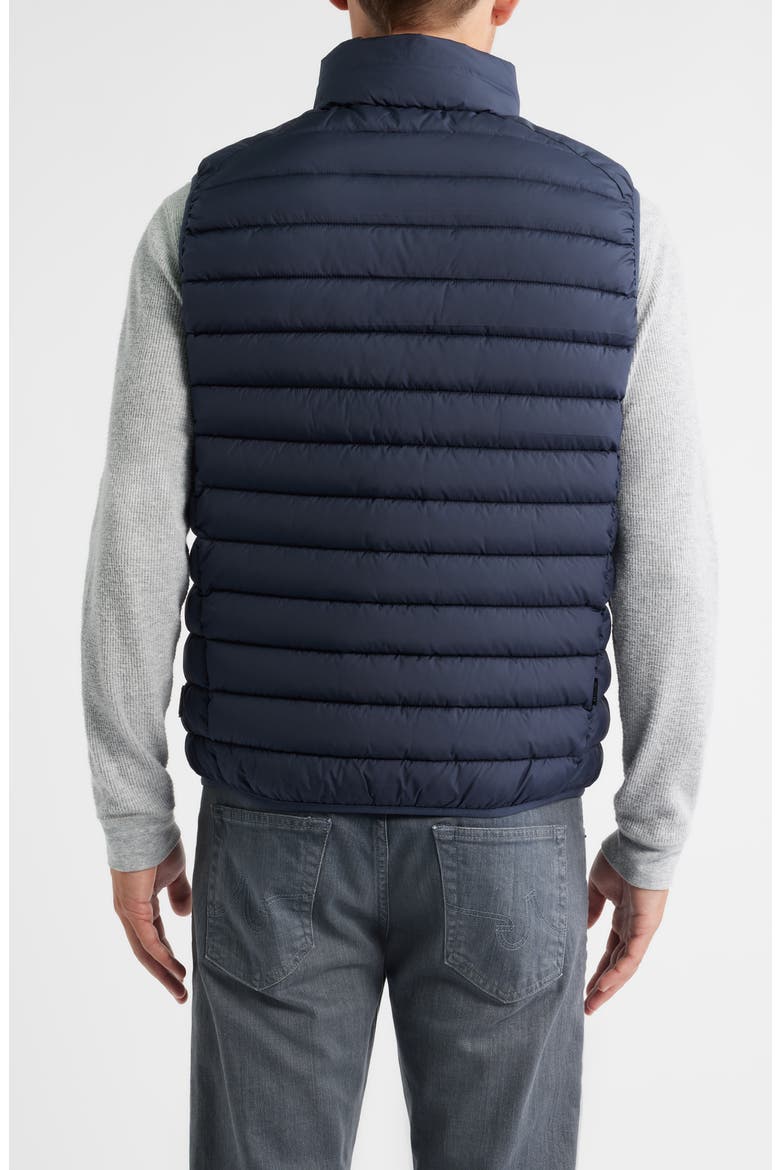 Rhus Water Resistant Puffer Vest, Alternate, color, BLUE BLACK