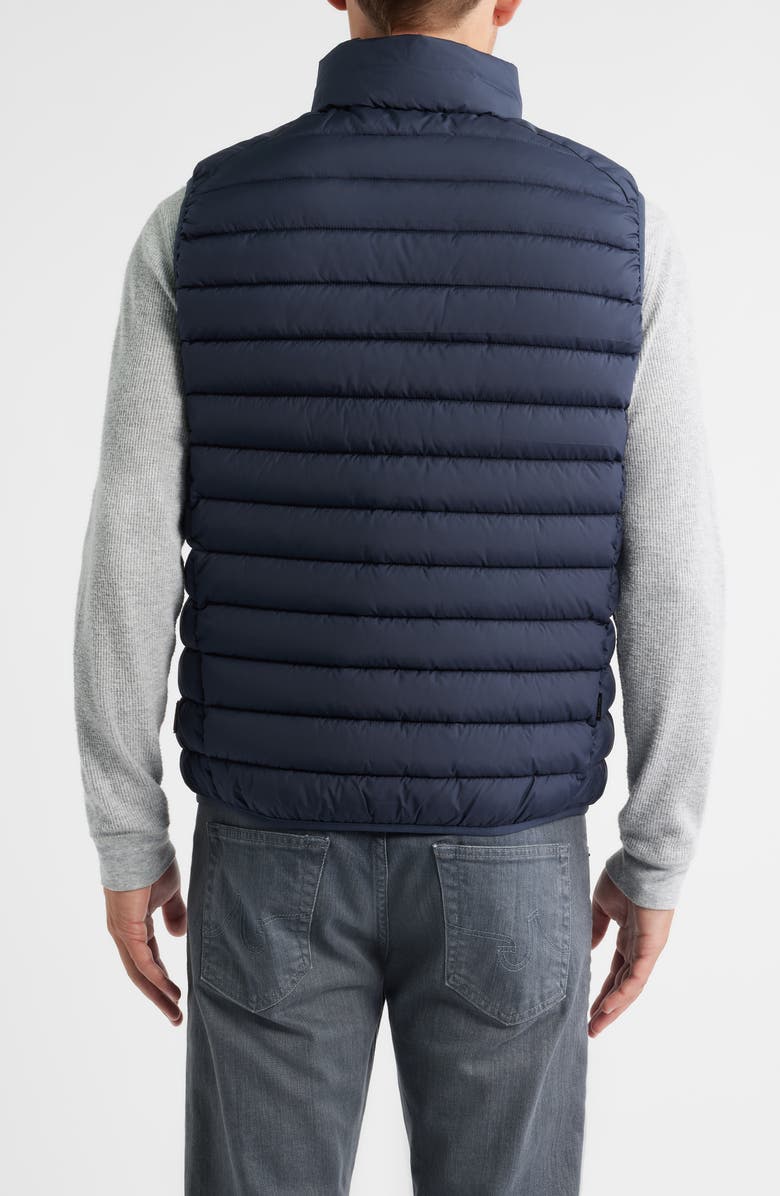 Save The Duck Rhus Water Resistant Puffer Vest, Alternate, color, Blue Black