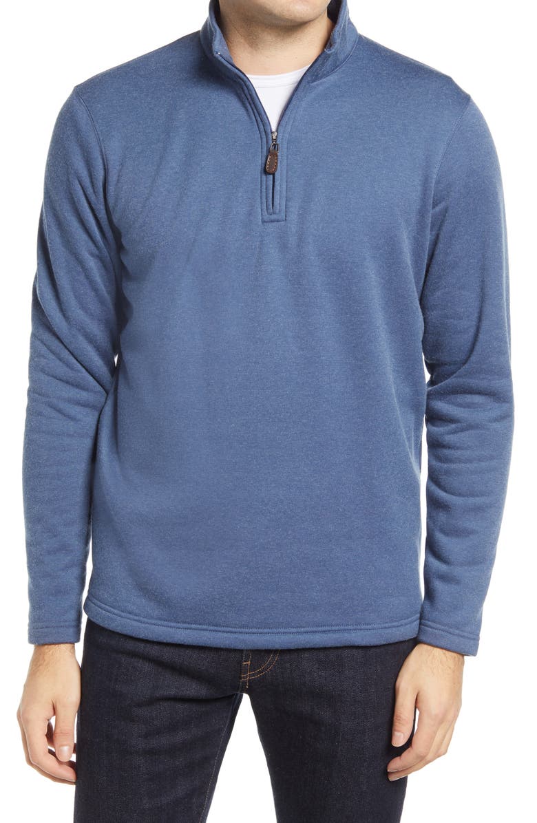 Johnston & Murphy XC4 Performance Quarter-Zip Pullover, Main, color, 