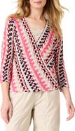 NIC+ZOE Pixel Sunset 4-Way Linen Blend Convertible Cardigan