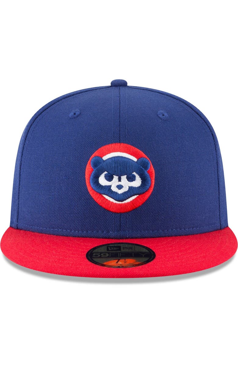 New Era Men's New Era Royal Chicago Cubs Cooperstown Collection Wool 59FIFTY Fitted Hat, Alternate, color, Royal