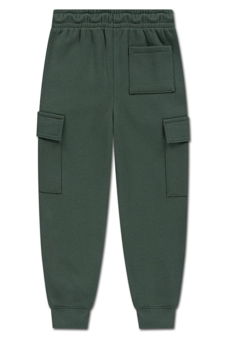 MJ Brooklyn Fleece Cargo Sweatpants, Alternate, color, MIDNIGHT GREEN
