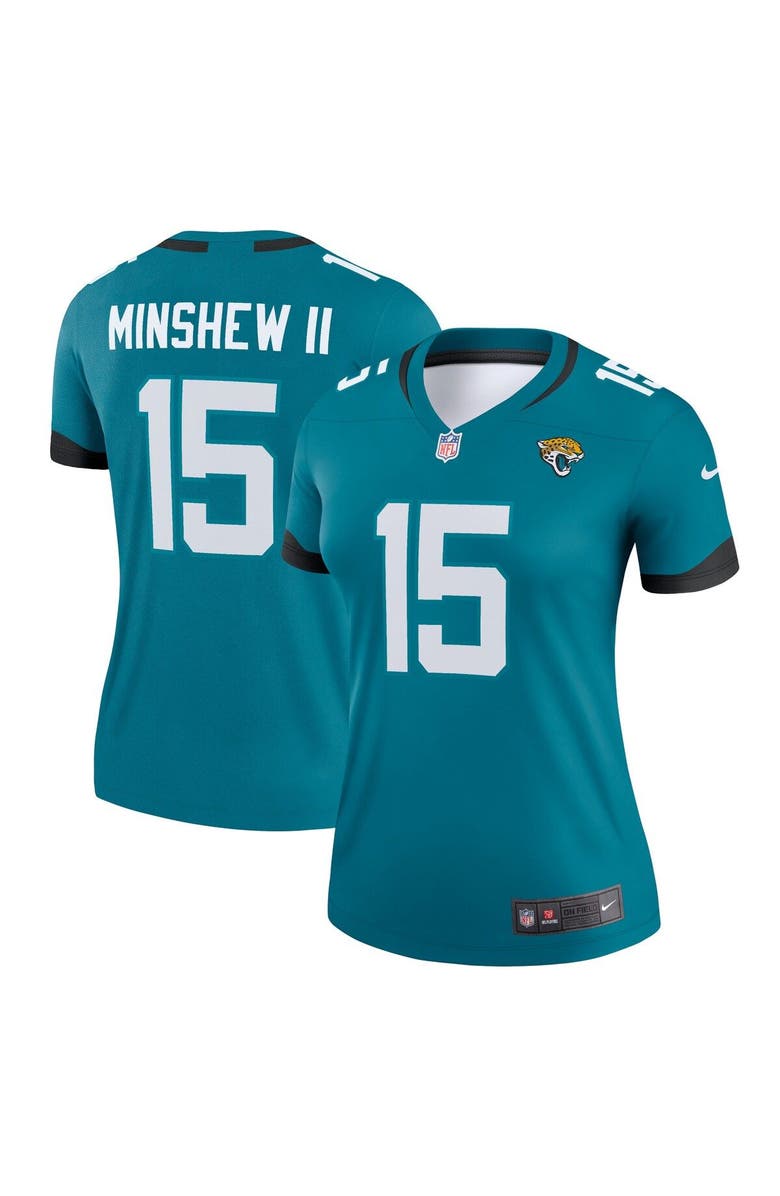 Nike Women's Nike Gardner Minshew II Teal Jacksonville Jaguars Legend Jersey, Main, color,