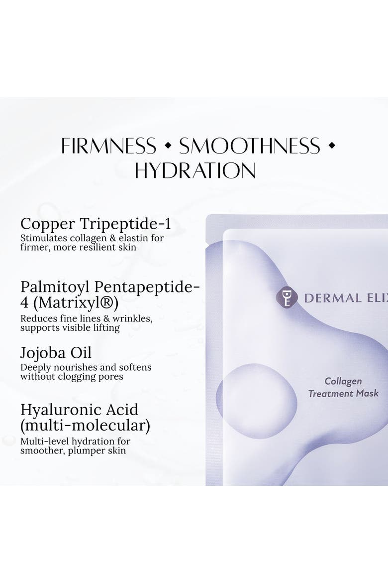 Collagen Treatment Mask 4x25ml, Alternate, color, NA