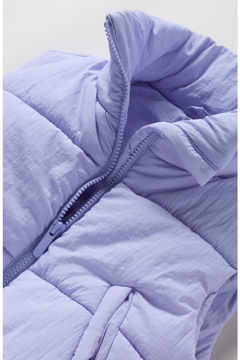 Kids' Layer Up Puffy Vest, Alternate, color, PURPLE INSPIRE