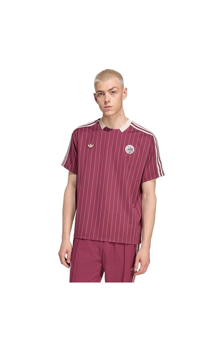 adidas Unisex adidas  Red Ajax Terrace Icons Jersey, Main, color, 