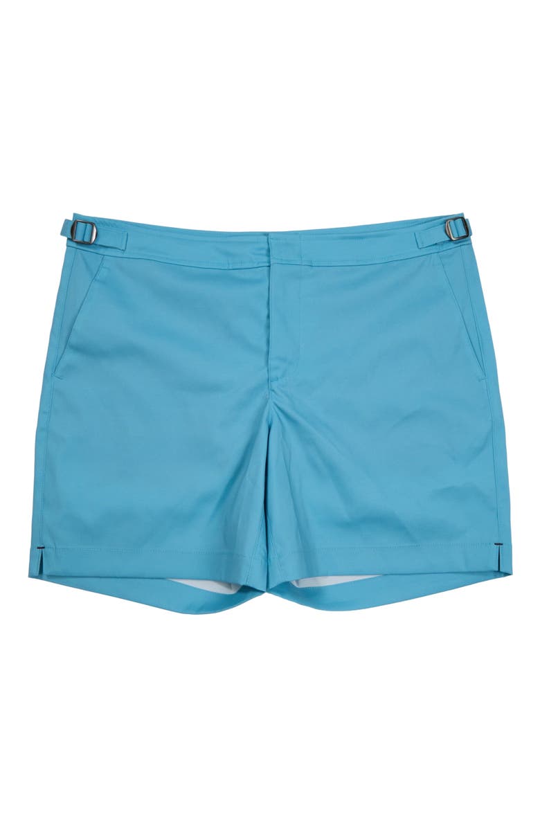Lords of Harlech Oxford Mens Swim Tailored Short, Alternate, color, Oxford Teal