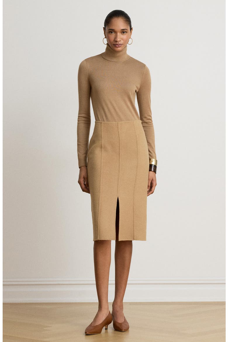 Turtleneck Sweater, Alternate, color, CAMEL BEIGE