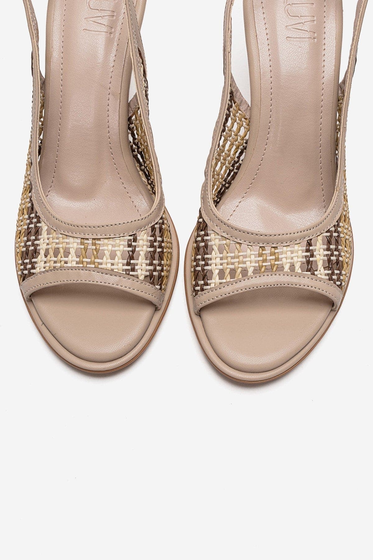 Prologue Shoes Soven Stiletto Sandal, Alternate, color, Beige