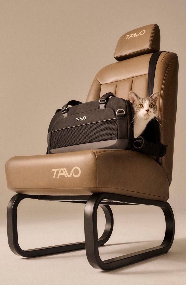TAVO PETS Dupree II Airline Carry-on Pet Car Seat, Alternate, color, Gray