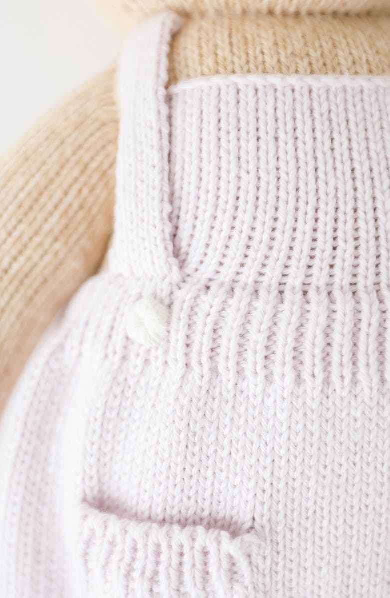 cuddle+kind Little Olivia the Honey Bear Stuffed Animal, Alternate, color, Violet