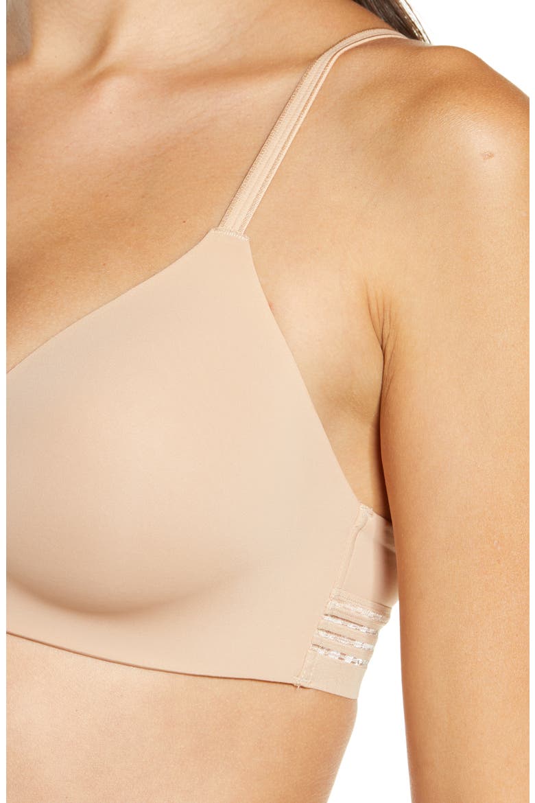 Second Skin Wireless Bra, Alternate, color, NATURAL
