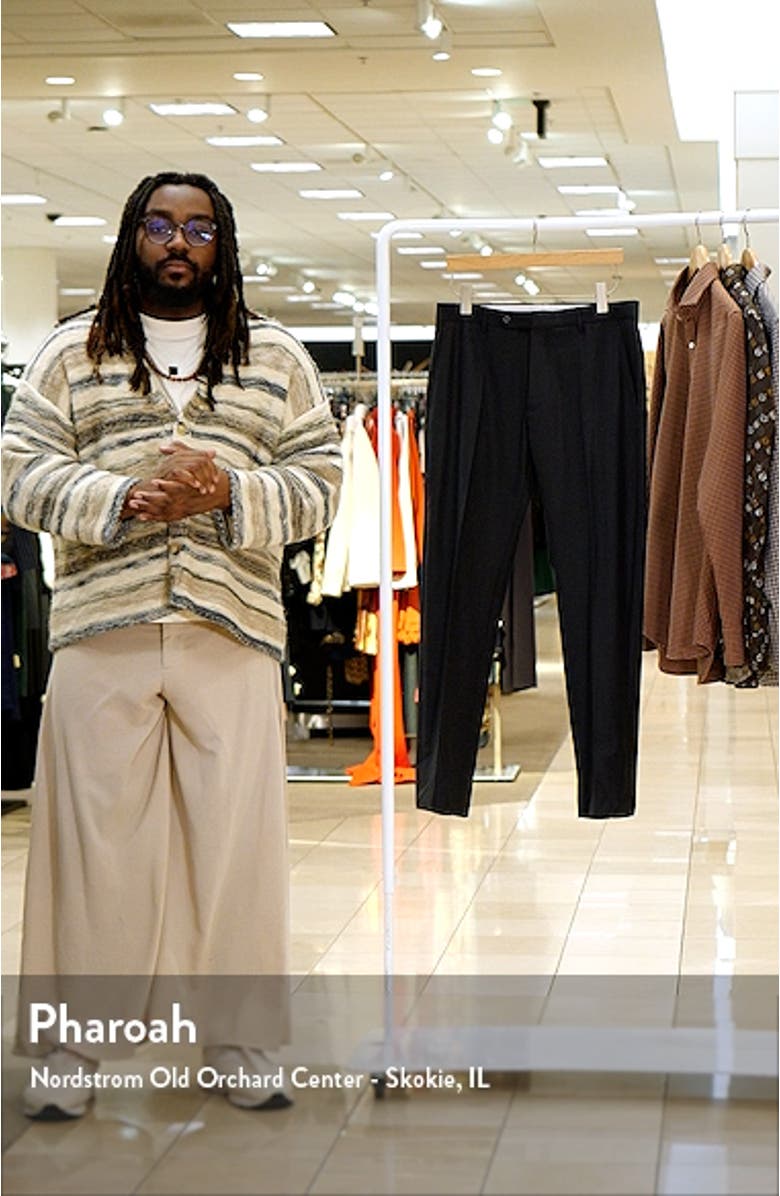 Noah Classic Serge Wool Straight Leg Pants, sales video thumbnail