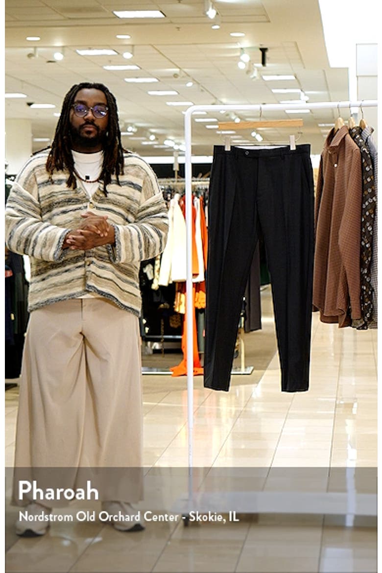 Noah Classic Serge Wool Straight Leg Pants video