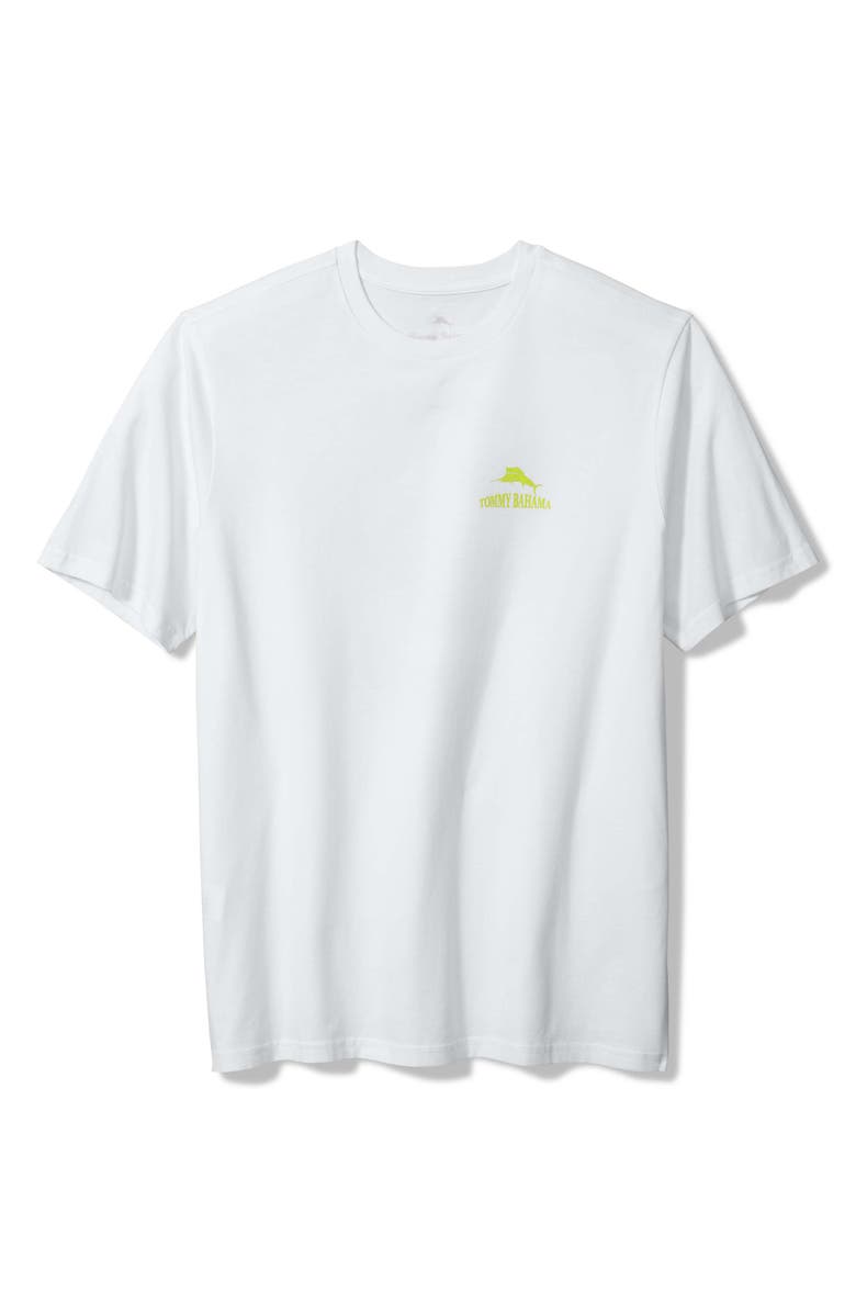 Tommy Bahama 'Tennis Anyrum' Jersey Graphic T-Shirt, Main, color, White