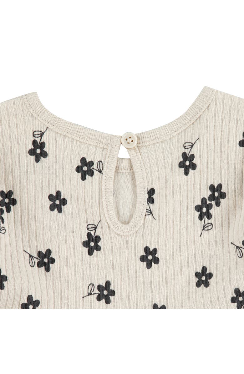 Huggies Ribbed Babydoll Top & Leggings Set, Alternate, color, Huggies French Oak