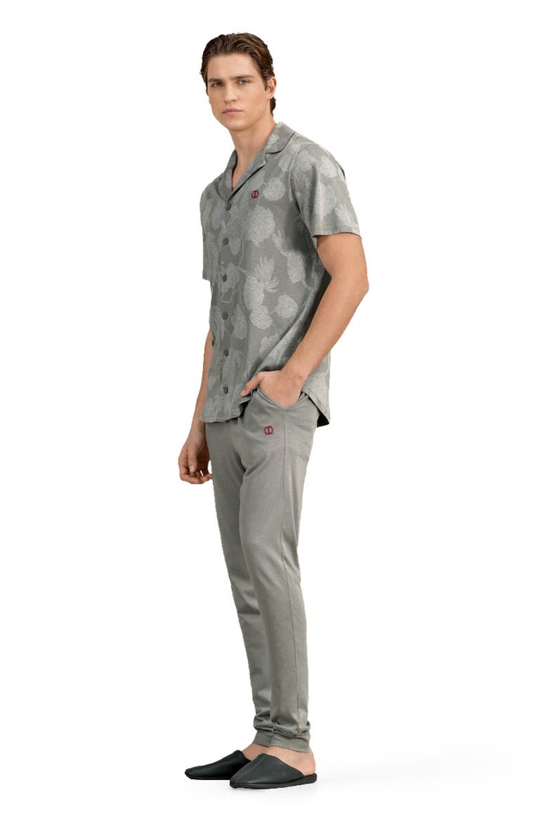 Nordin Men's pajamas, Alternate, color, Grey