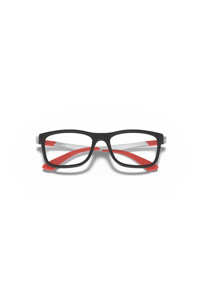 46mm Square optical glasses, Alternate, color, Black