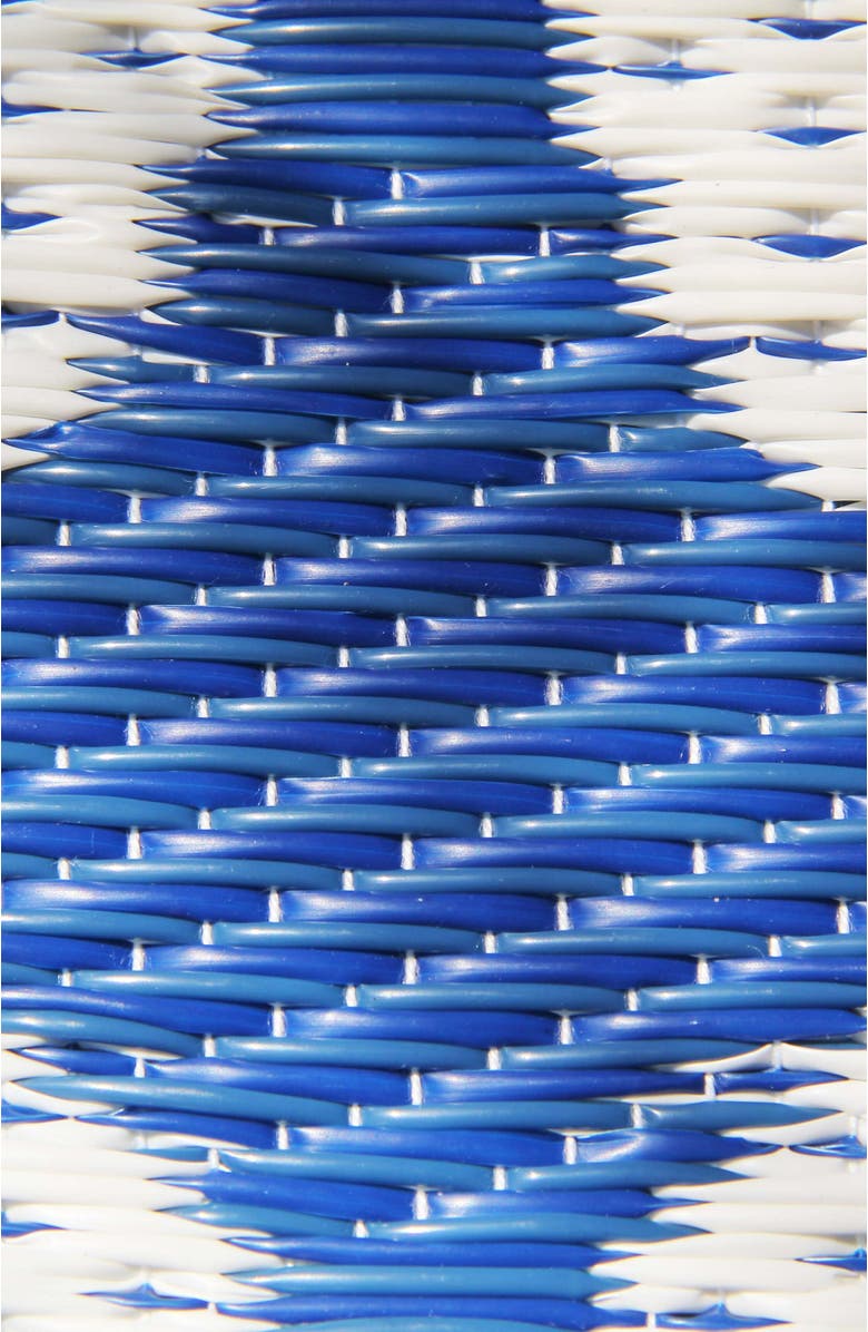 Mad Mats Anchor Blue & White, Alternate, color, Blue And White