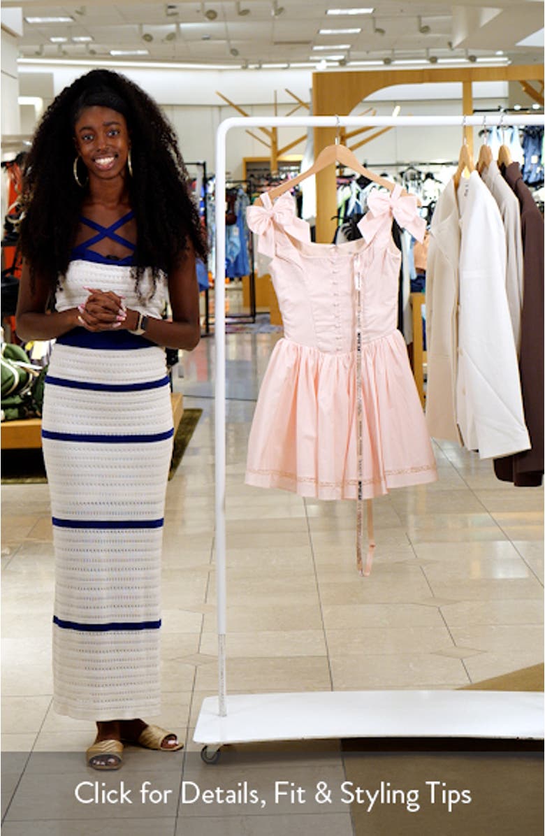 Lyla Fit & Flare Minidress, sales video thumbnail