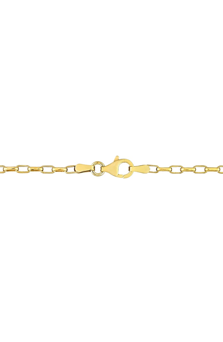 DELMAR Rectangular Rolo Chain Necklace, Alternate, color,