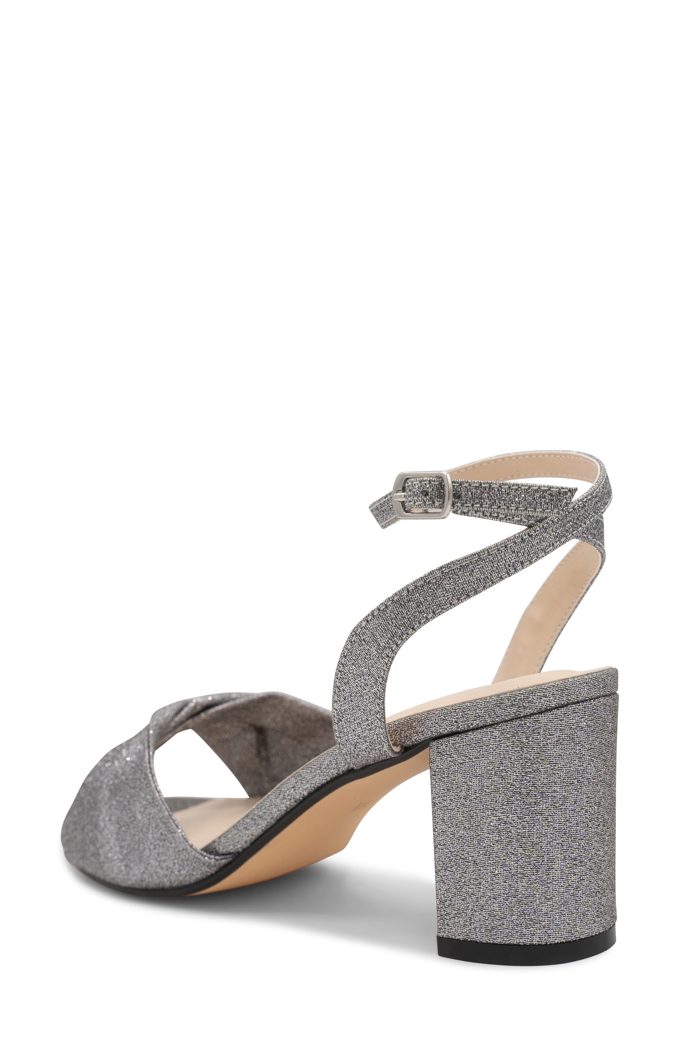Touch Ups Hope Ankle Strap Sandal, Alternate, color, Pewter