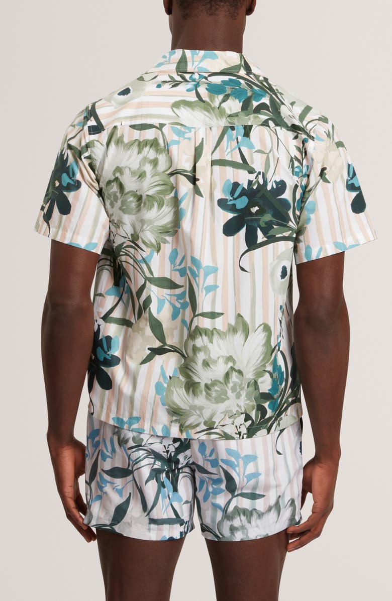 Ted Baker Anukis Relaxed Fit Camp Shirt, Alternate, color, 