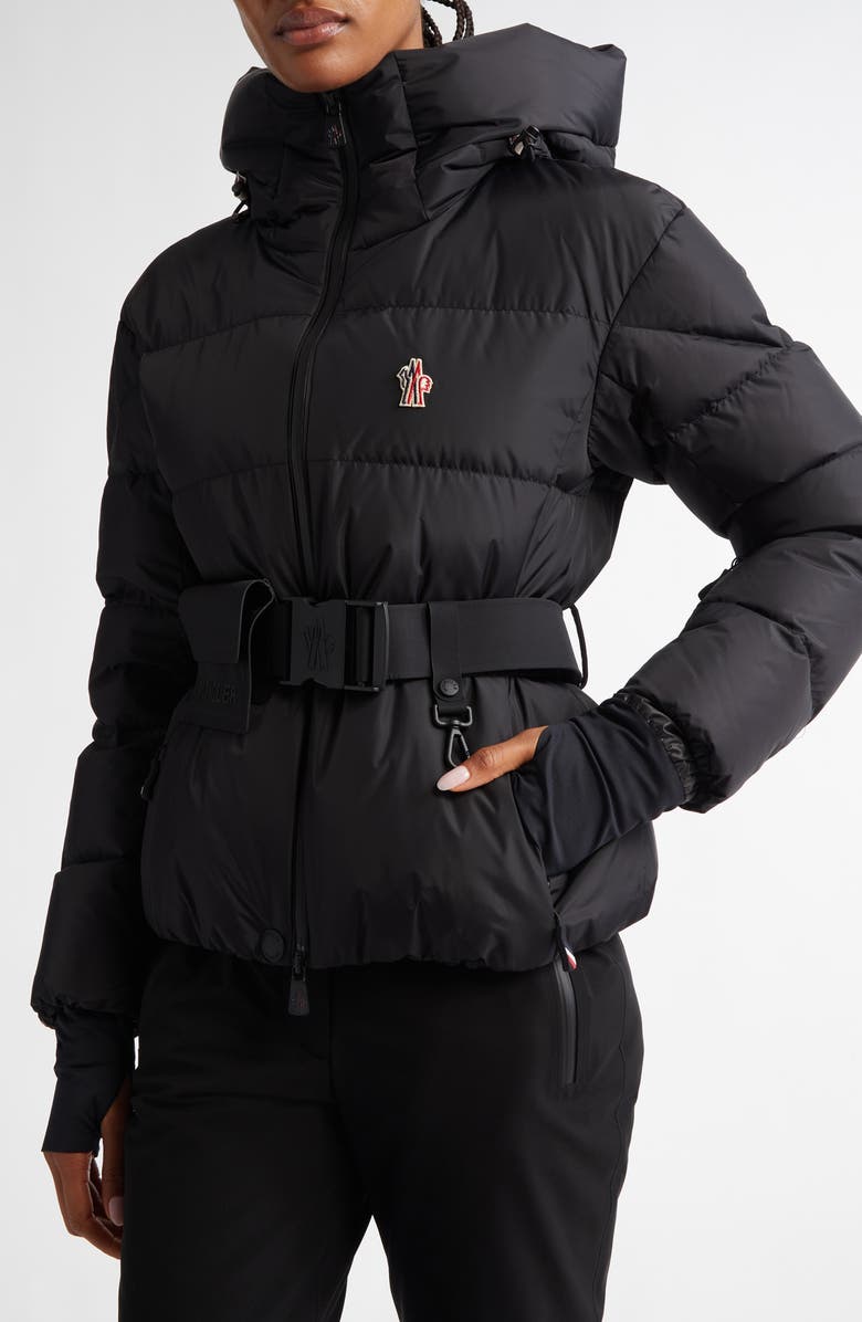 Moncler Grenoble Bouquetin Hooded Down Puffer Jacket, Alternate, color, 