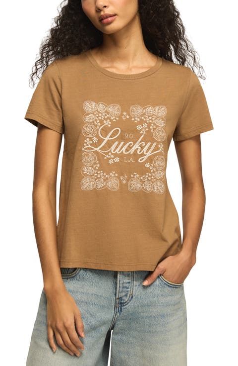 Floral Frame Graphic T-Shirt