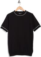 T.R. PREMIUM Textured Short Sleeve Sweater