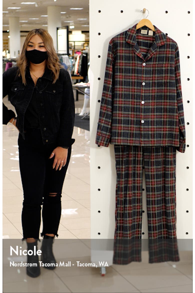 Men's Scotch Plaid Flannel Pajamas video