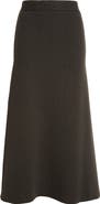 Johnstons of Elgin Milano Stitch Cashmere A-Line Sweater Skirt