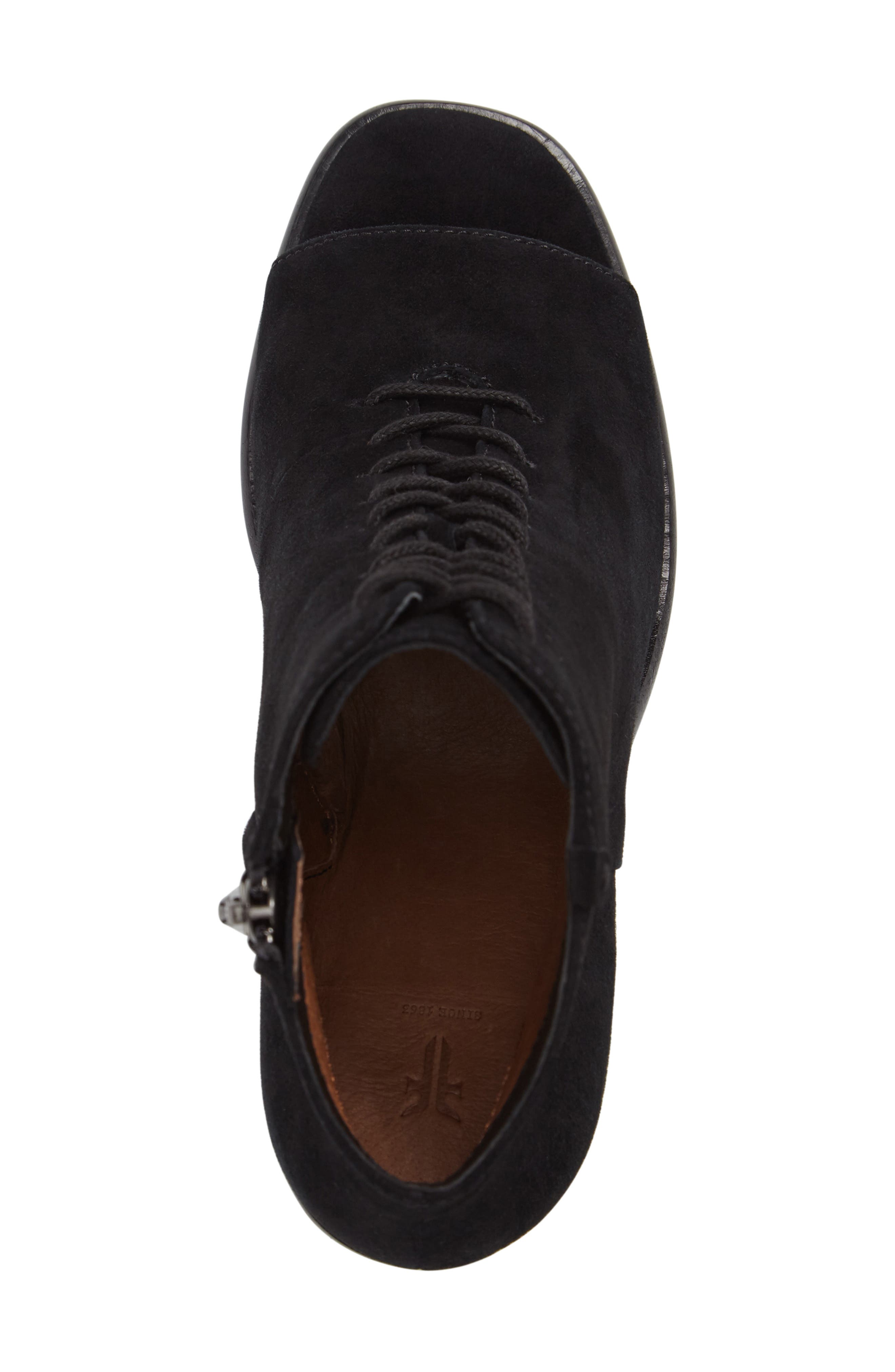 Frye Amy Open Toe Bootie, Alternate, color, 