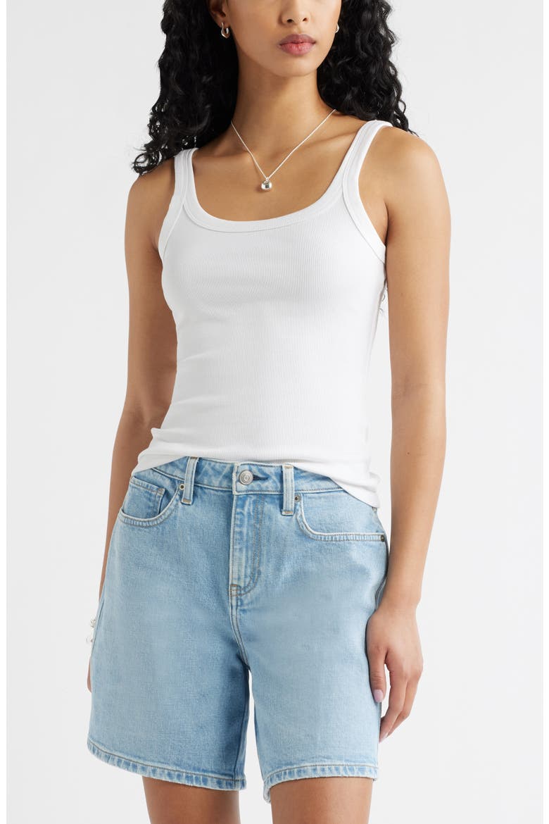 Rib Tank, Main, color, WHITE