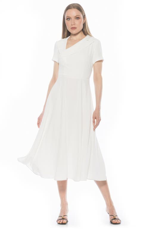 Alexia Admor Jackie Asymmetric Collared Dress