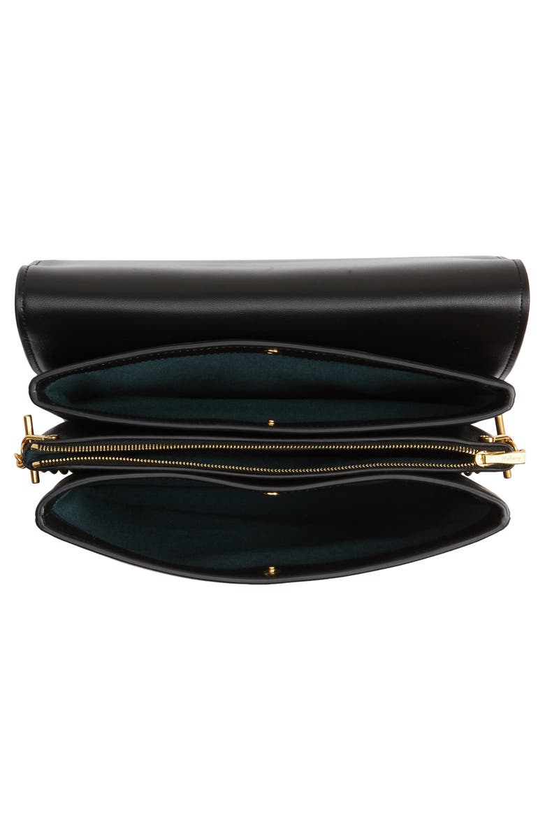 Mulberry Clifton Leather Wallet on a Chain, Alternate, color,