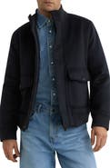 Reiss Hadley Wool Blend Jacket