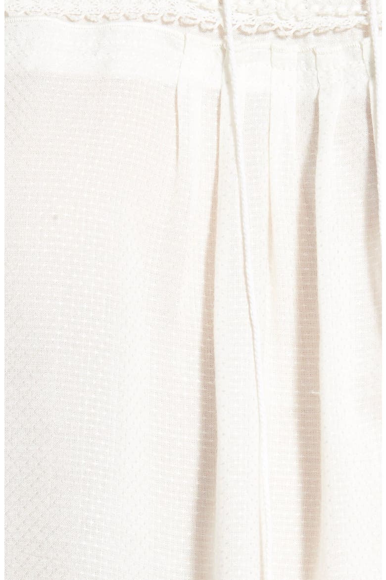 Embroidered Yoke Top, Alternate, color, IVORY PRISTINE