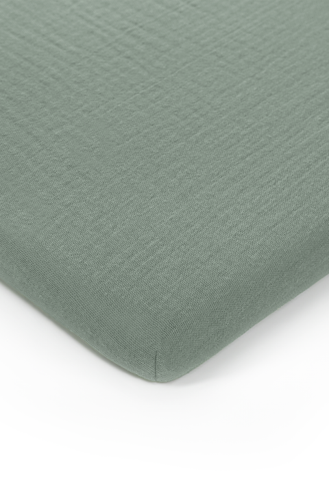 Muslin Fitted Bassinet Crib Sheet