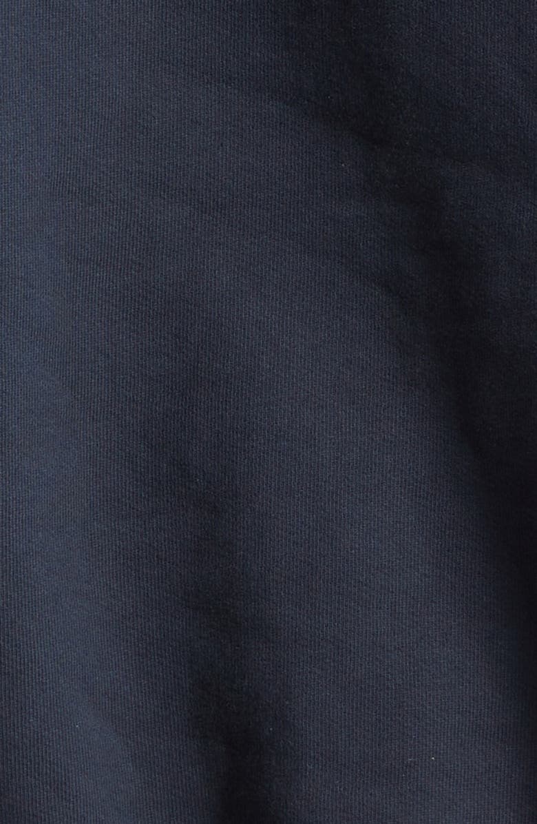 Rhude Collegiate Falcons French Terry Graphic Hoodie, Alternate, color, Vintage Black/ White