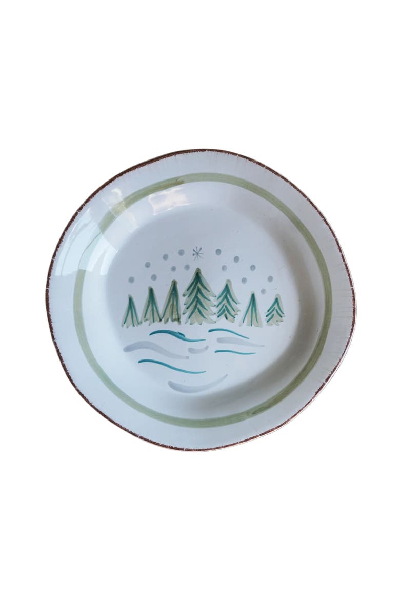 Cortina (Winter Trees) Serving Platter, Main, color, White