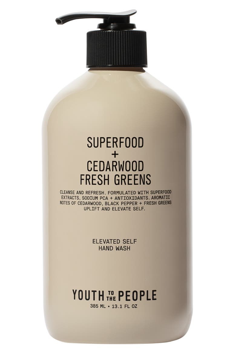 Superfood Antioxidant Hand Wash with Kale + Green Tea, Main, color, NO COLOR