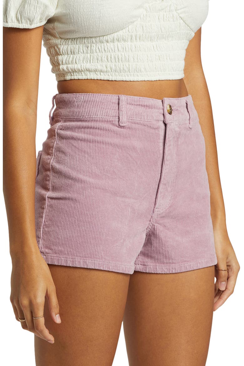 Free Fall Stretch Cotton Corduroy Shorts, Alternate, color, LILAC FOG