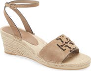 Tory Burch Ines Ankle Strap Espadrille Platform Wedge Sandal